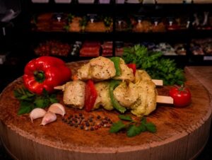 Brochette de poulet thym citron 25,90€ kg